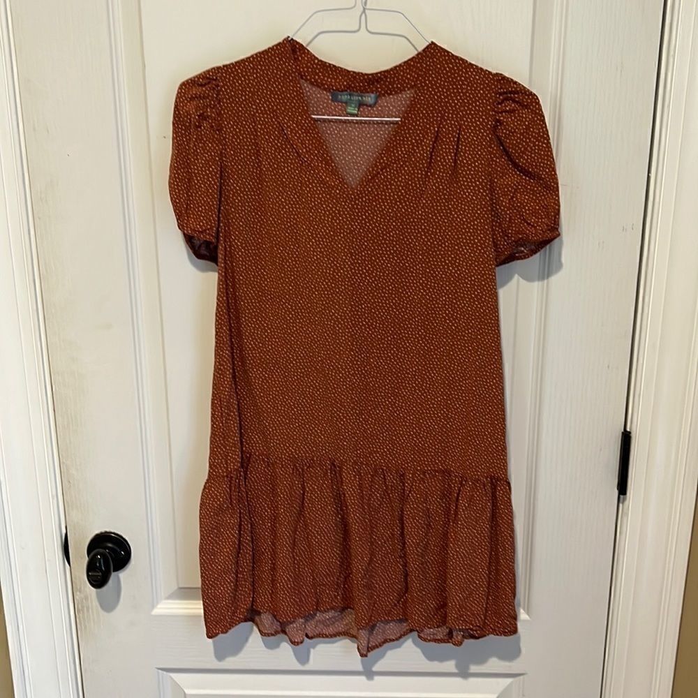 Good Luck Gem Polka Dot Dress